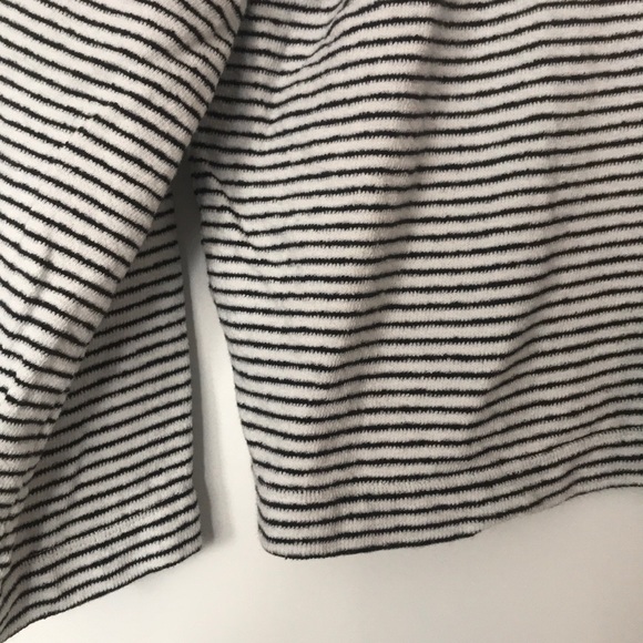 Madewell Terry Raglan Sweatshirt in Stripe - Picture 8 of 10
